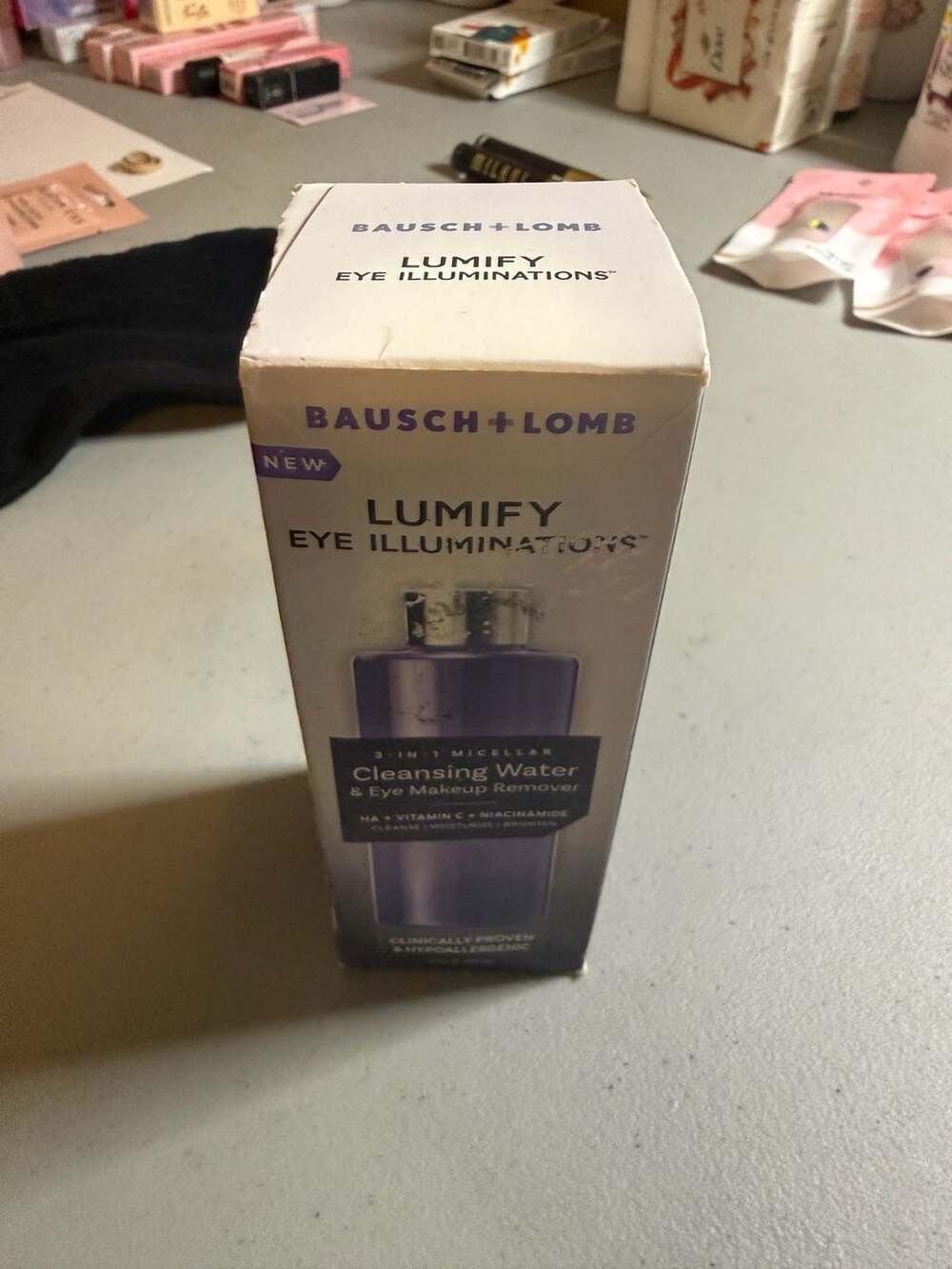 Bausch + Lomb Lumify Eye Illuminations 3-in-1 Micellar Cleansing Water